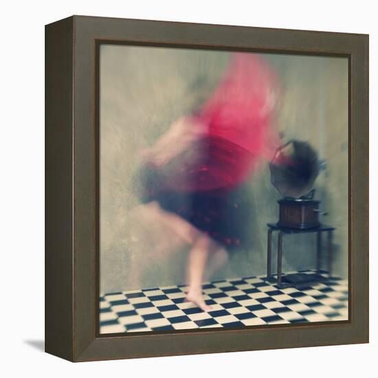 Hop Skip and Jump-Mel Brackstone-Framed Premier Image Canvas