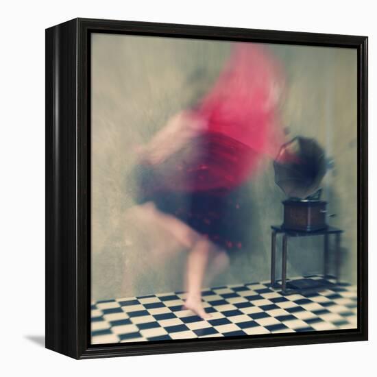 Hop Skip and Jump-Mel Brackstone-Framed Premier Image Canvas