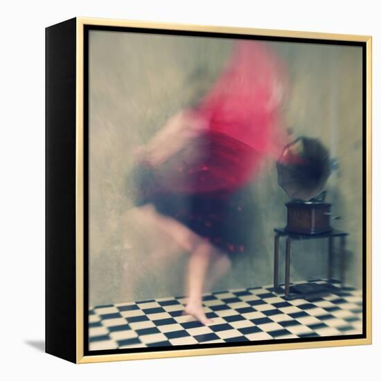 Hop Skip and Jump-Mel Brackstone-Framed Premier Image Canvas