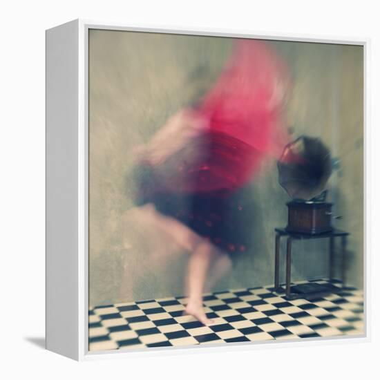 Hop Skip and Jump-Mel Brackstone-Framed Premier Image Canvas