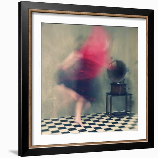 Hop Skip and Jump-Mel Brackstone-Framed Photographic Print