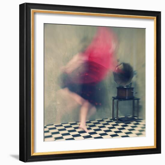 Hop Skip and Jump-Mel Brackstone-Framed Photographic Print