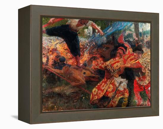 Hopak-Ilya Yefimovich Repin-Framed Premier Image Canvas