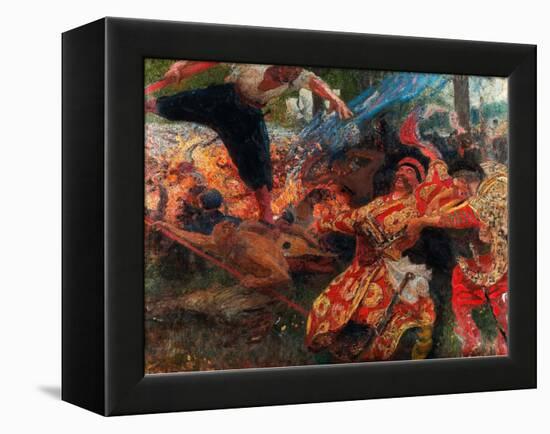 Hopak-Ilya Yefimovich Repin-Framed Premier Image Canvas