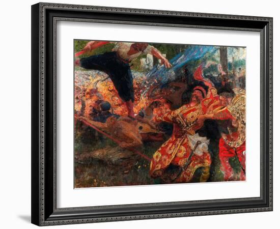 Hopak-Ilya Yefimovich Repin-Framed Giclee Print