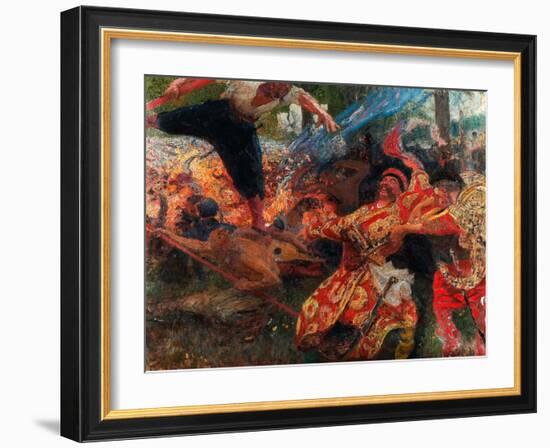 Hopak-Ilya Yefimovich Repin-Framed Giclee Print