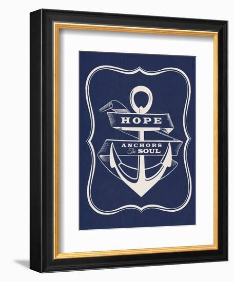 Hope Anchors the Soul-Z Studio-Framed Art Print