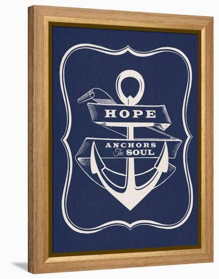 Hope Anchors the Soul-Z Studio-Framed Stretched Canvas