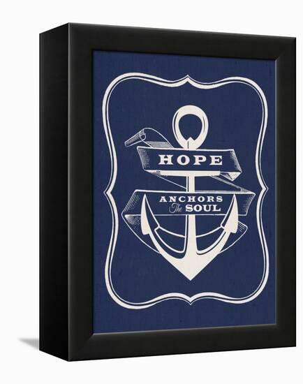 Hope Anchors the Soul-Z Studio-Framed Stretched Canvas