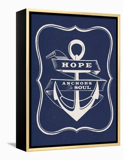 Hope Anchors the Soul-Z Studio-Framed Stretched Canvas