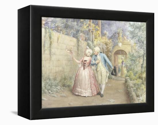 Hope and Memories-Jennie Augusta Brownscombe-Framed Premier Image Canvas