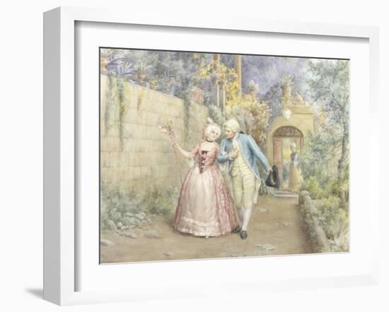 Hope and Memories-Jennie Augusta Brownscombe-Framed Giclee Print