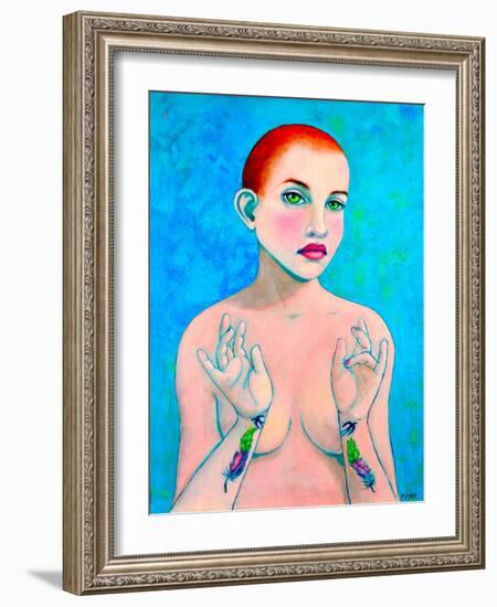 Hope, April 2021 (Oil Painting)-Maylee Christie-Framed Giclee Print