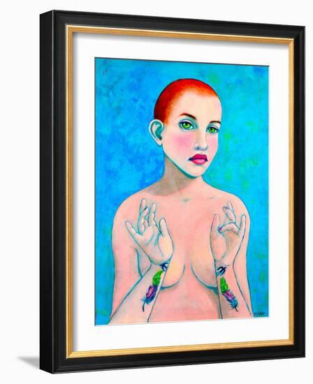 Hope, April 2021 (Oil Painting)-Maylee Christie-Framed Giclee Print