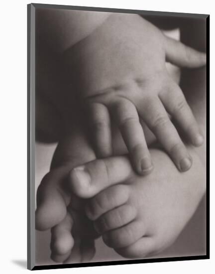 Hope: Baby Hands and Feet-Laura Monahan-Mounted Art Print