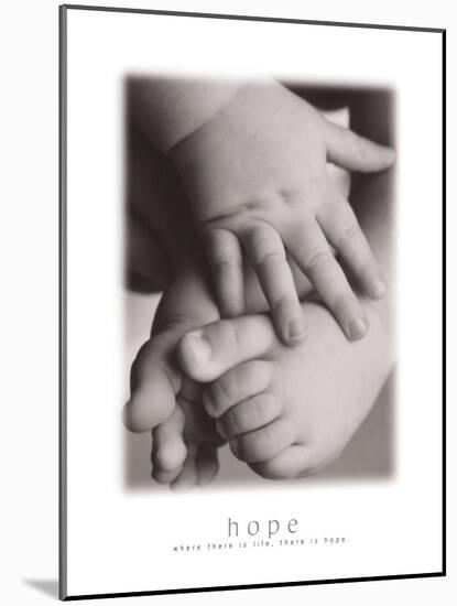 Hope - Baby Hands-Laura Monahan-Mounted Photo