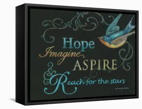 Hope & Bird-Gwendolyn Babbitt-Framed Stretched Canvas