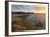 Hope Cove Devon coast at sunset-Charles Bowman-Framed Photographic Print