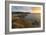 Hope Cove Devon coast at sunset-Charles Bowman-Framed Photographic Print