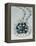 Hope Diamond White-null-Framed Premier Image Canvas