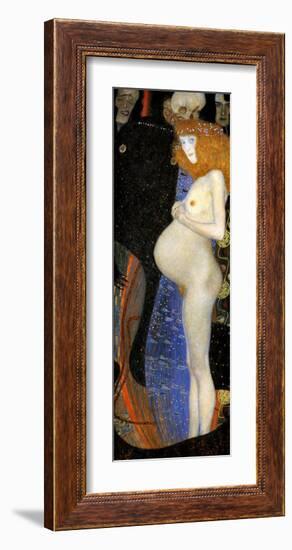 Hope I-Gustav Klimt-Framed Giclee Print