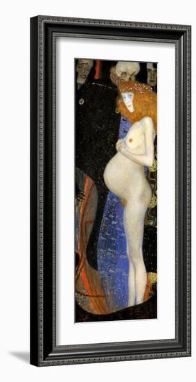 Hope I-Gustav Klimt-Framed Giclee Print