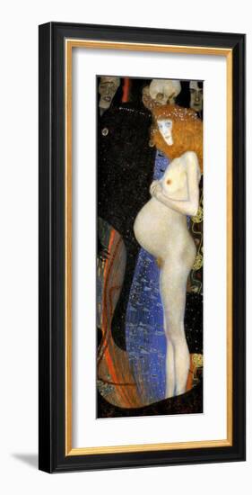 Hope I-Gustav Klimt-Framed Giclee Print