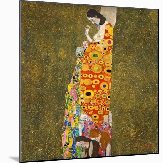 Hope, II by Gustav Klimt-Gustav Klimt-Mounted Giclee Print