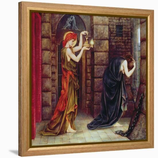 Hope in the Prison of Despair-Evelyn De Morgan-Framed Premier Image Canvas