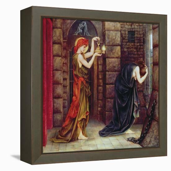 Hope in the Prison of Despair-Evelyn De Morgan-Framed Premier Image Canvas