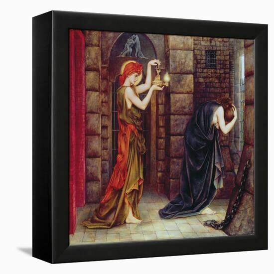 Hope in the Prison of Despair-Evelyn De Morgan-Framed Premier Image Canvas