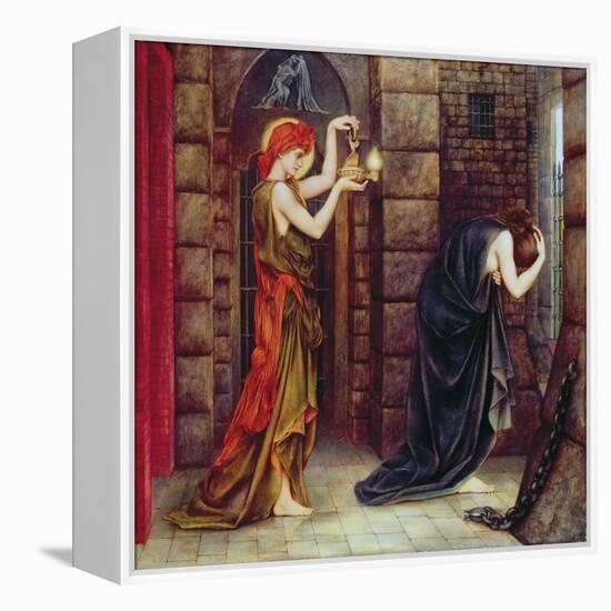 Hope in the Prison of Despair-Evelyn De Morgan-Framed Premier Image Canvas