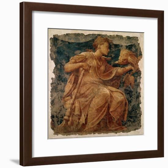 Hope, One of the Three Theological Virtues-Nicolò dell' Abate-Framed Giclee Print