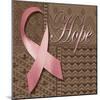 Hope Ribbon-Todd Williams-Mounted Art Print