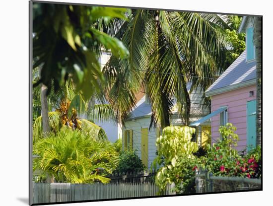 Hope Town, 200 Year Old Settlement on Elbow Cay, Abaco Islands, Bahamas, Caribbean, West Indies-Nedra Westwater-Mounted Photographic Print