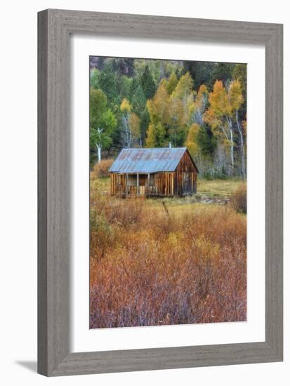 Hope Valley Cabin Scene-Vincent James-Framed Photographic Print