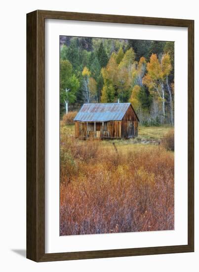 Hope Valley Cabin Scene-Vincent James-Framed Photographic Print