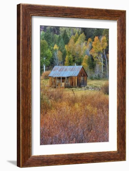 Hope Valley Cabin Scene-Vincent James-Framed Photographic Print