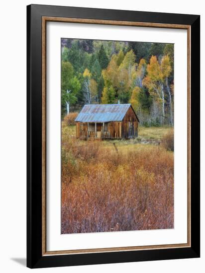 Hope Valley Cabin Scene-Vincent James-Framed Photographic Print