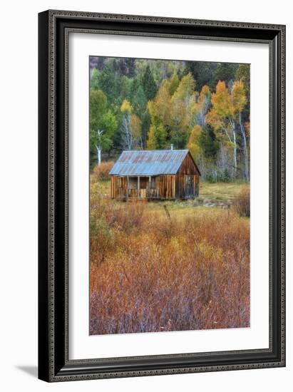 Hope Valley Cabin Scene-Vincent James-Framed Photographic Print