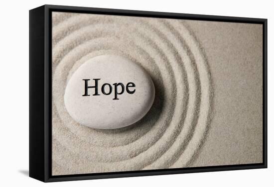 Hope-og-vision-Framed Stretched Canvas