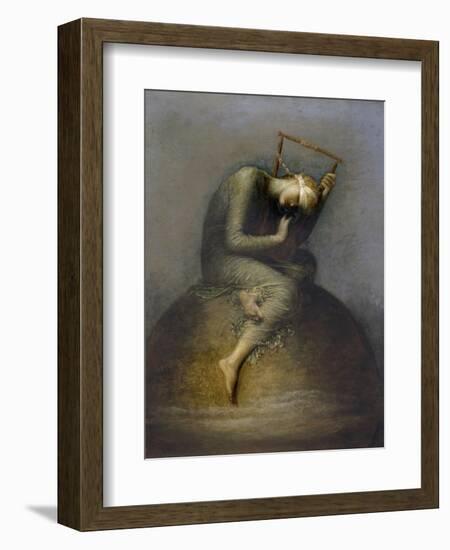 Hope-George Frederic Watts-Framed Premium Giclee Print