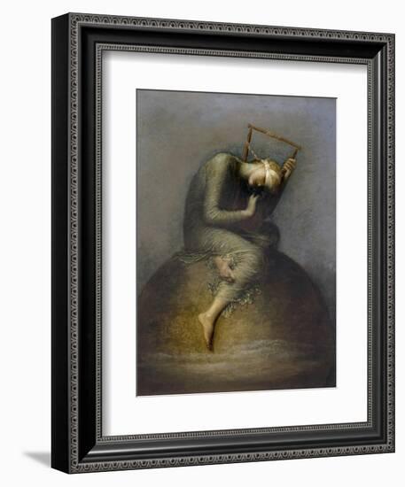 Hope-George Frederic Watts-Framed Premium Giclee Print