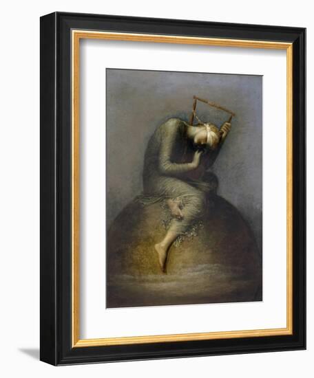 Hope-George Frederic Watts-Framed Premium Giclee Print