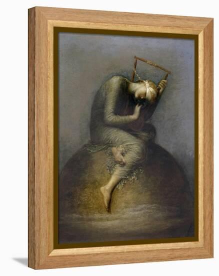 Hope-George Frederic Watts-Framed Premier Image Canvas