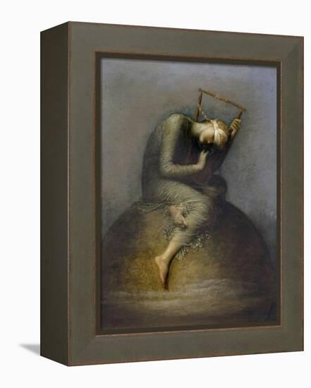 Hope-George Frederic Watts-Framed Premier Image Canvas