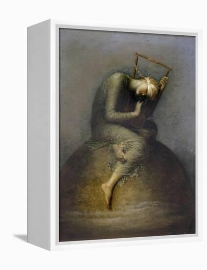 Hope-George Frederic Watts-Framed Premier Image Canvas