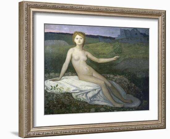 Hope-Pierre Puvis de Chavannes-Framed Giclee Print