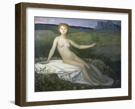 Hope-Pierre Puvis de Chavannes-Framed Giclee Print