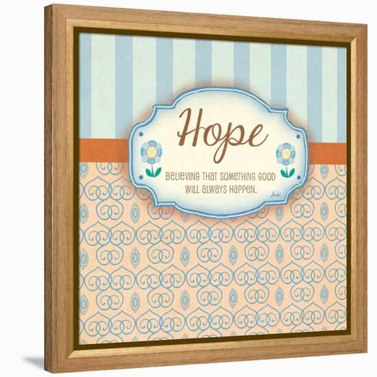 Hope-Andi Metz-Framed Stretched Canvas